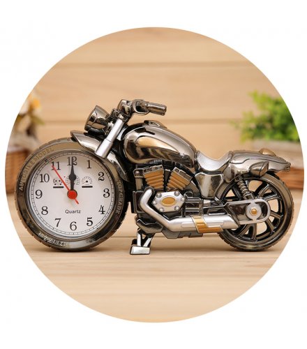 HD063 - ALARM CLOCK Motorcycle Classic Motorbike